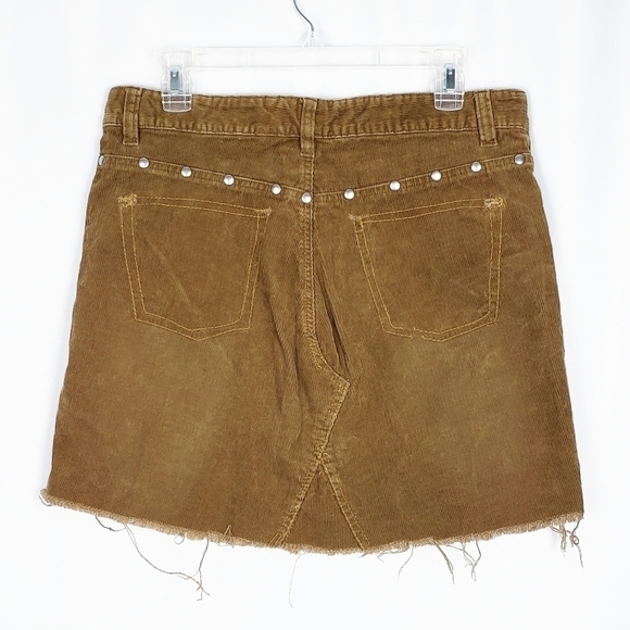 OLD NAVY corduroy distressed skirt - Picture 3 of 5